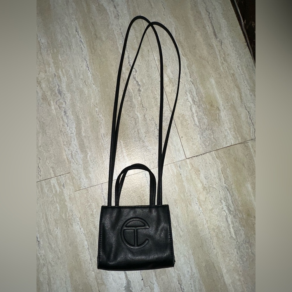 Telfar Black Mini Bag